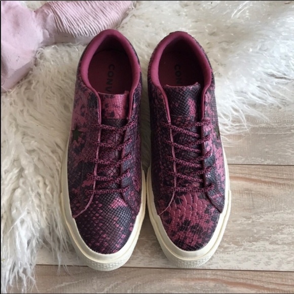 NWT converse one star OX snakeskin - Picture 4 of 8